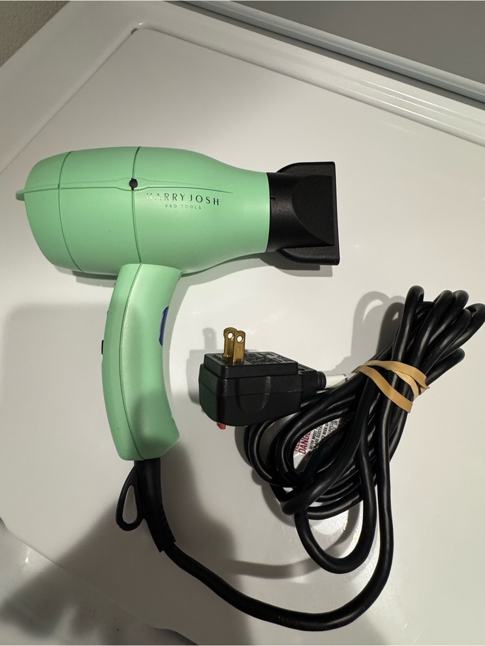 KARRYJOSH Mint Green Hair Dryer with Concentrator Nozzle
